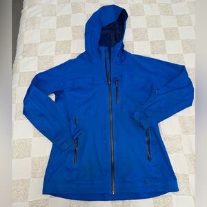 REI Elements hooded softshell jacket size L